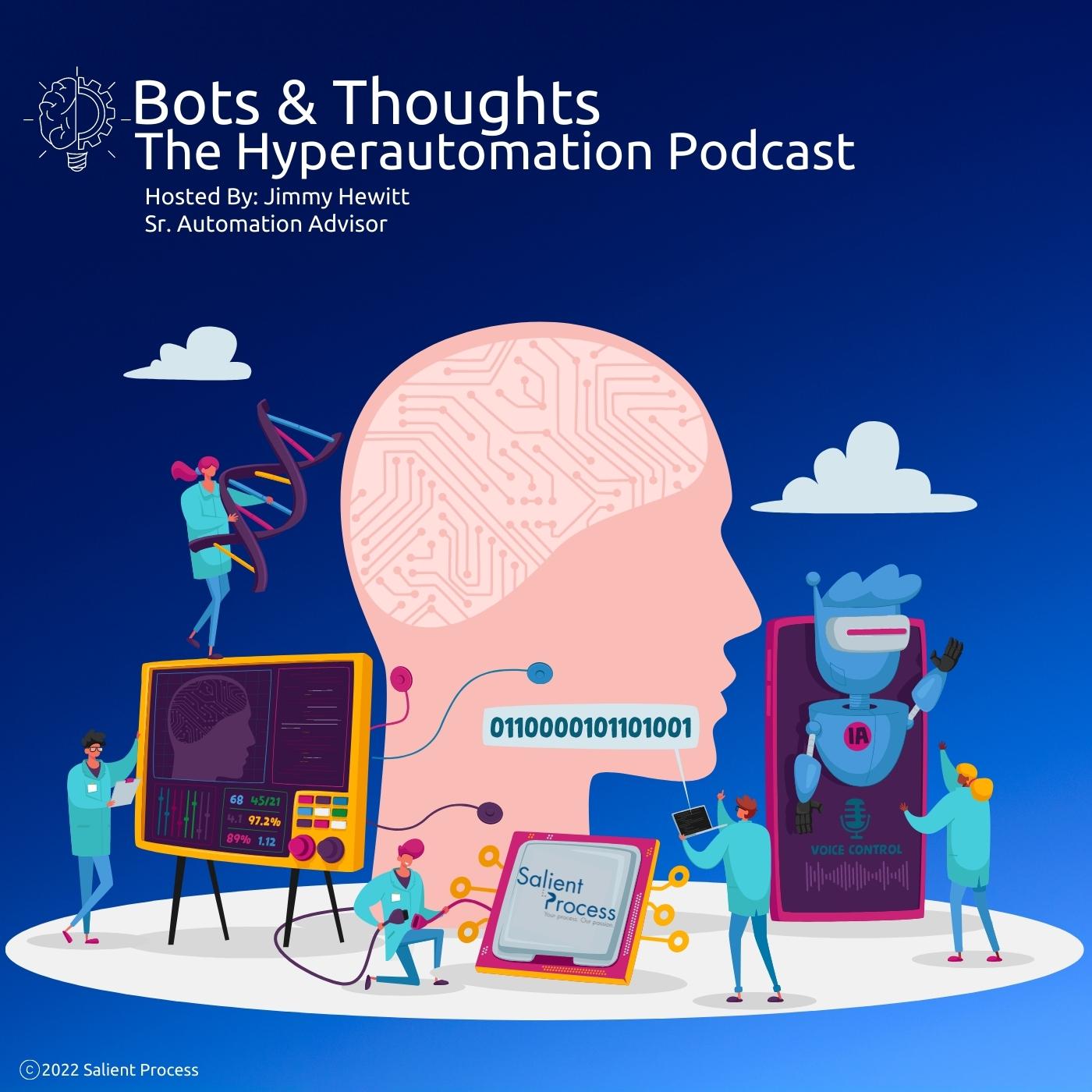 Salient Process - Bots & Thoughts: The Hyperautomation Podcast - Cover Art