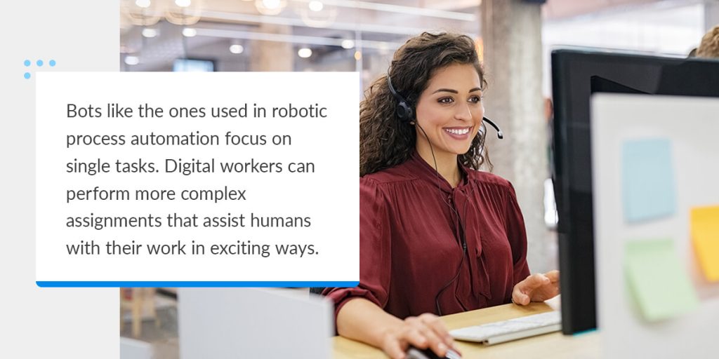 Is a Digital Worker an Advanced Bot?