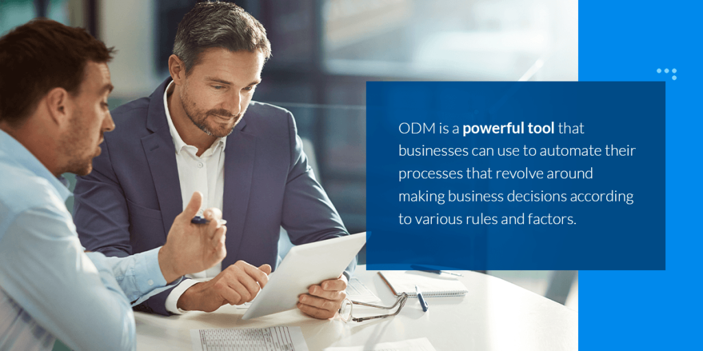 ODM is a powerful tool