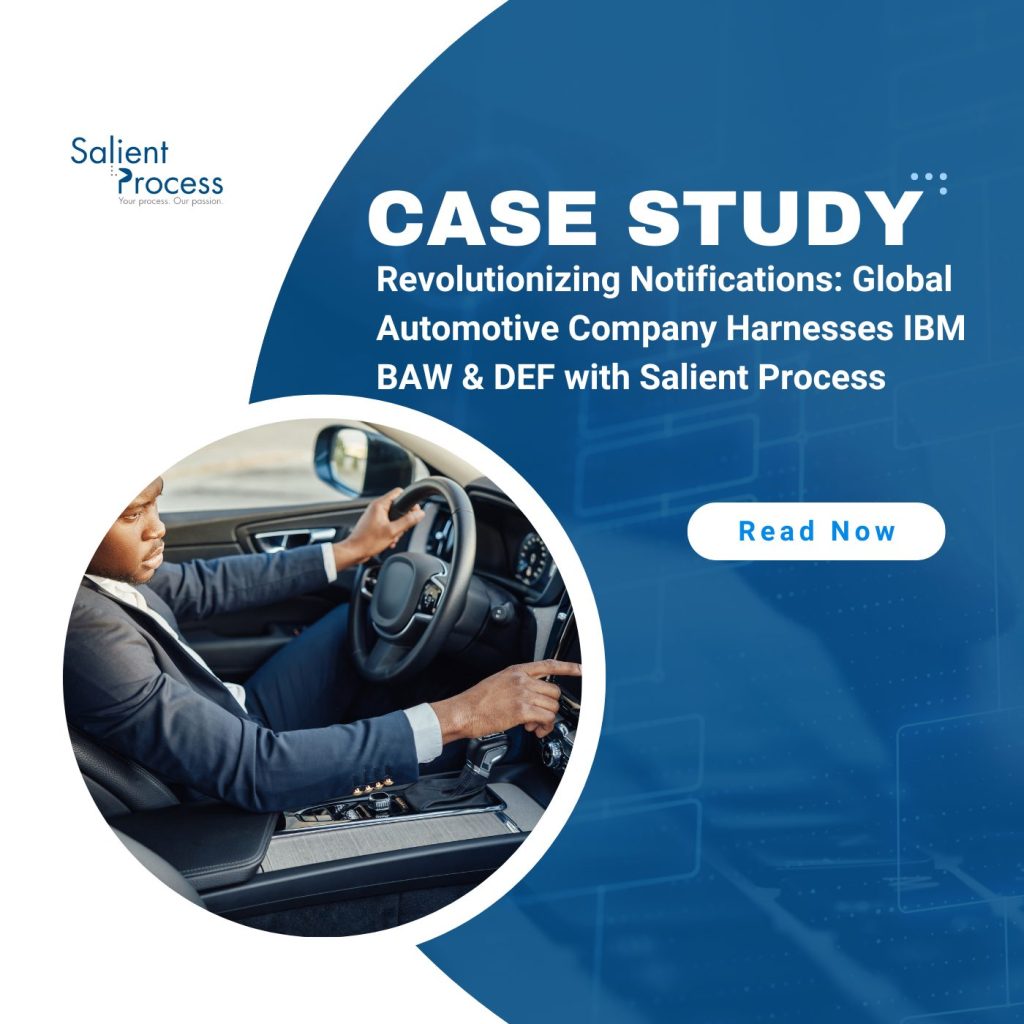 Using IBM BAW & DEF for Notifications | Salient Process