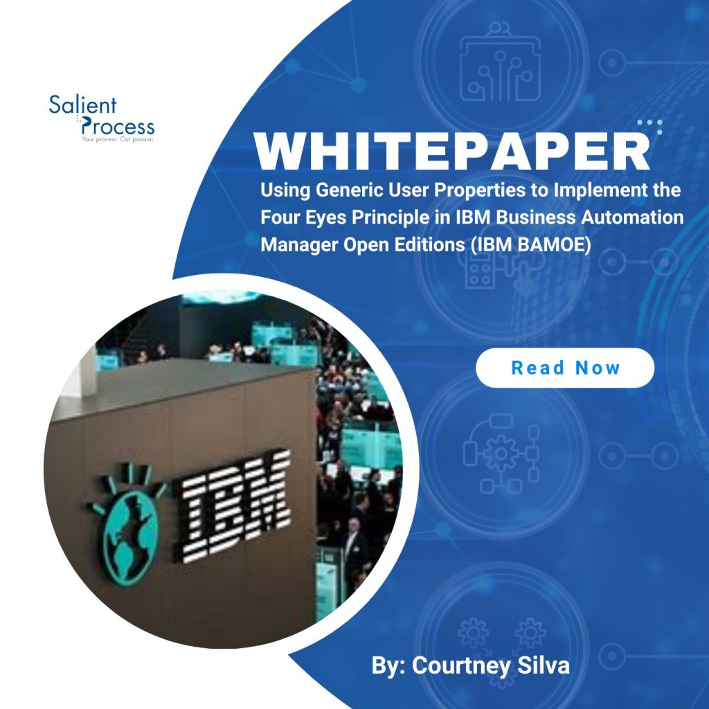 IBM BAMOE Whitepaper | Salient Process