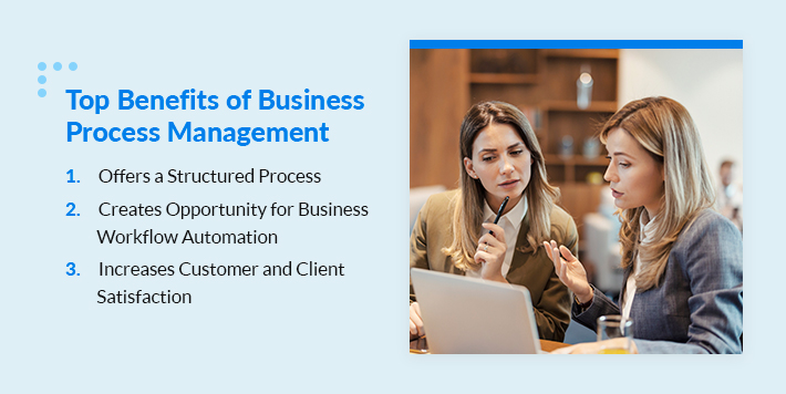 Top benefits of business process management