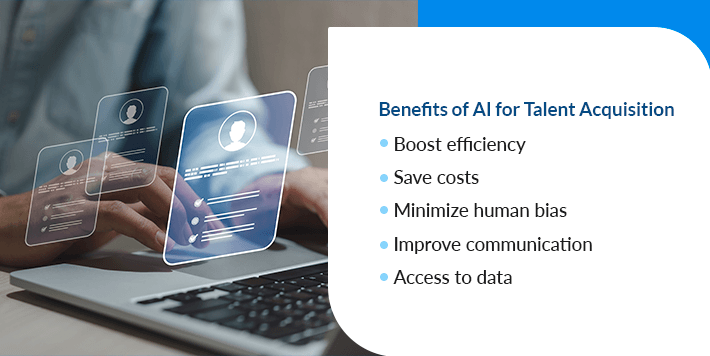 Benefits of AI for talent acquisition