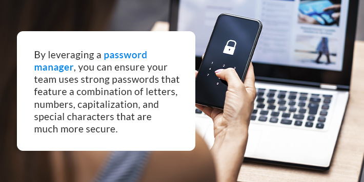 Benefits of automated password management