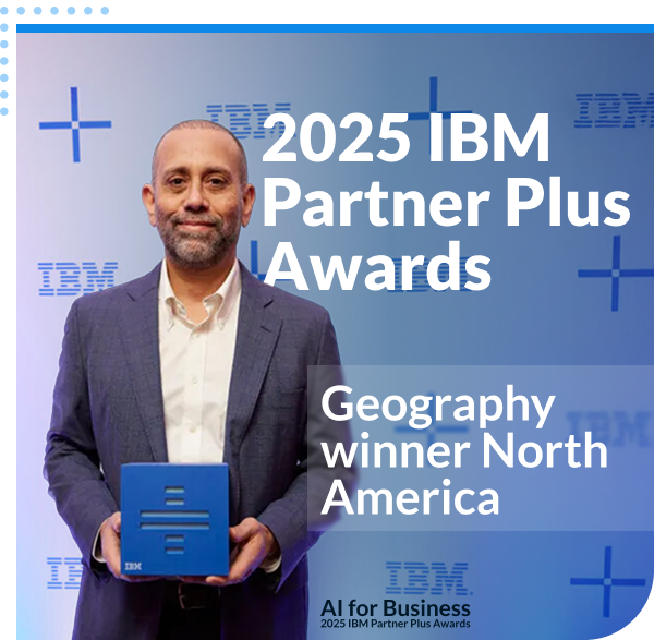 Salient Process, 2025 IBM Partner Plus Awards, Geography winner North America, AI for Business.